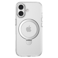 Devia Husa Clean Series Magnetic Shockproof iPhone 17 Transparent, cu suport