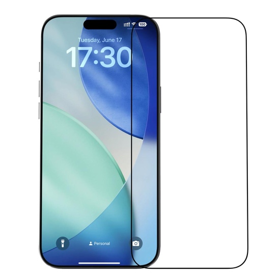 Devia Folie Sticla premium cu aplicator inclus Van Series Crystal Diamond iPhone 17 Pro