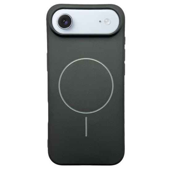 Husa Silicon Velvet Magsafe iPhone Air Negru