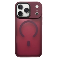 Husa Hybrid Matte Magsafe iPhone 17 Pro Rosu