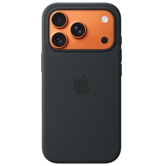 Apple Husa Originala Silicon MagSafe iPhone 17 Pro Max Black