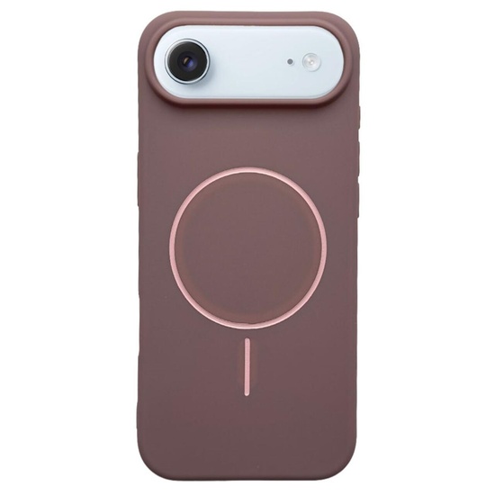 Husa Silicon Velvet Magsafe iPhone Air Mov