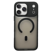Husa Hybrid Matte Magsafe iPhone 17 Pro Negru
