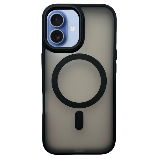 Husa Hybrid Matte Magsafe iPhone 17 Negru
