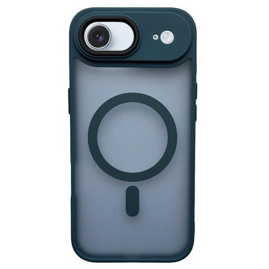 Husa Hybrid Matte Magsafe iPhone Air Bleumarin