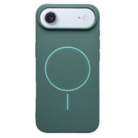 Husa Silicon Velvet Magsafe iPhone Air Albastru