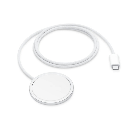 Apple Incarcator Original Wireless MagSafe, 25W, USB-C, 1m, Alb