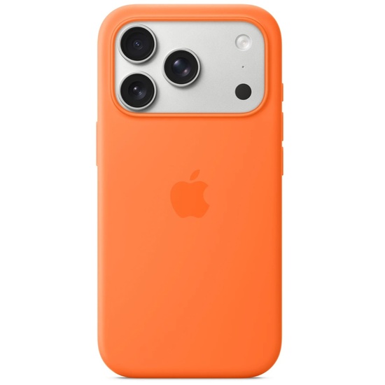 Apple Husa Originala Silicon MagSafe iPhone 17 Pro Orange