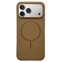 Husa Silicon Velvet Magsafe iPhone 17 Pro Max Maro