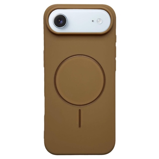 Husa Silicon Velvet Magsafe iPhone Air Maro