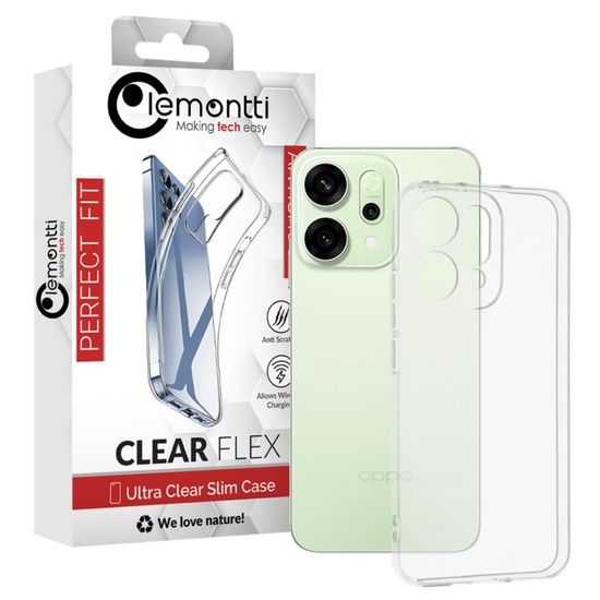 Lemontti Husa Silicon Oppo Reno14 Transparent