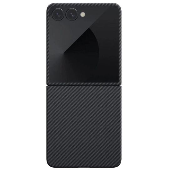 Pitaka Husa MagEZ 7, 600D, Ultra-Slim Aramida Magsafe Samsung Galaxy Z Flip7 Negru / Gri