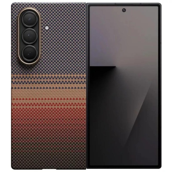Pitaka Husa MagEZ 7 Ultra-Slim Aramida Magsafe Samsung Galaxy Z Fold7 Sunset