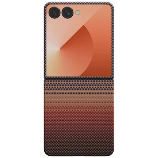 Pitaka Husa MagEZ 7 Ultra-Slim Aramida Magsafe Samsung Galaxy Z Flip7 Sunset