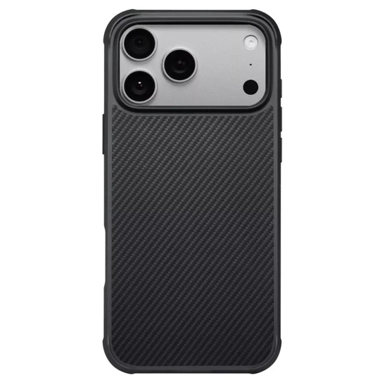 Pitaka Husa Aramida ProGuard 600D Magsafe iPhone 17 Pro Negru / Gri