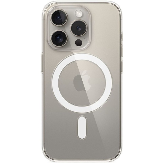 Apple Husa Originala iPhone 15 Pro, MagSafe, Clear, resigilat