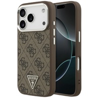 Guess Husa 4G Triangle Logo MagSafe iPhone 17 Pro Maro