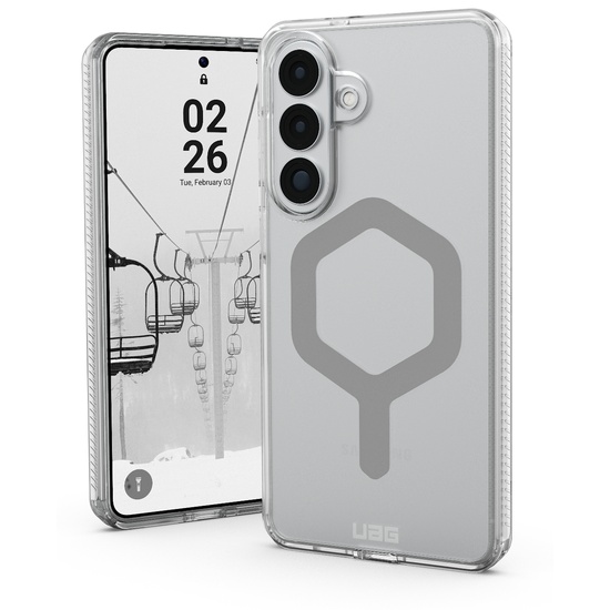 UAG Husa Plyo Series Magnetic Samsung Galaxy S26 Plus Ice Silver