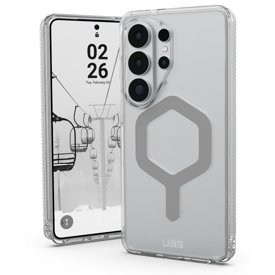 UAG Husa Plyo Series Magnetic Samsung Galaxy S26 Ultra Ice Silver