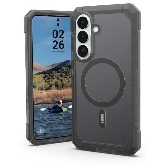 UAG Husa Trooper Magnetic Samsung Galaxy S26 Ash (2 parti: spate + protectie margini)