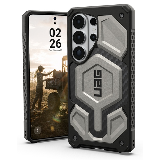 UAG Husa Monarch Pro Magnetic Samsung Galaxy S26 Ultra Titanium