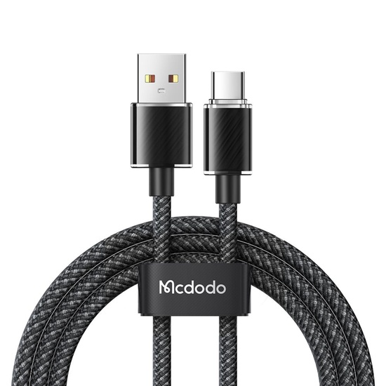 Mcdodo Cablu USB-A la Type-C Fast Charging, 100W, 1.2m, Negru
