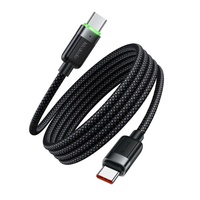 Mcdodo Cablu Type-C la Type-C 60W, Fast Charging, Self-Winding Series 1.2m Negru