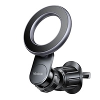 Mcdodo Suport Auto Magnetic prindere la sistemul de ventilatie, rotatie reglabila la 360°, pentru telefoane cu diagonala intre 4.7 - 6.7 inch, Negru