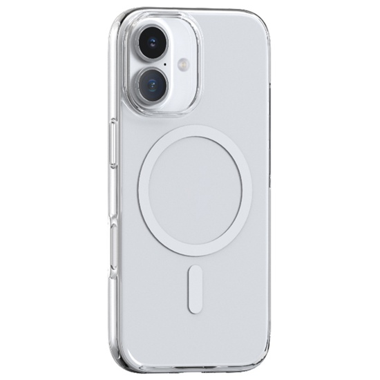Torras Husa SlimFit MagSafe iPhone 17 Transparent