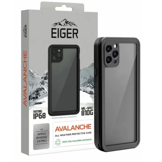Eiger Husa Avalanche iPhone 14 Pro Max Black, resigilat