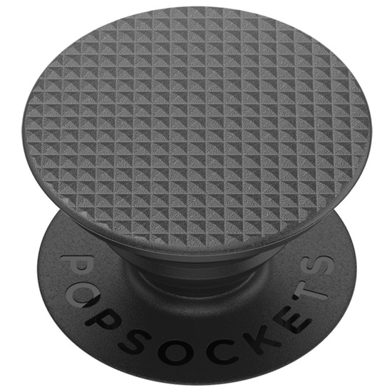 Popsockets Suport PopGrip Stand Adeziv Knurled Texture Black, resigilat