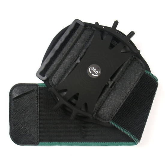 Devia Husa Universala Younger Armband, rotatie 360, 4 inch - 6.5 inch, Negru,resigilat