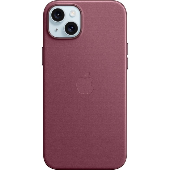 Apple Husa Originala FineWoven iPhone 15 Plus, MagSafe, Mulberry, resigilat