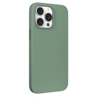Devia Husa Nature Series Silicone Magnetic iPhone 14 Pro Light Green,resigilat