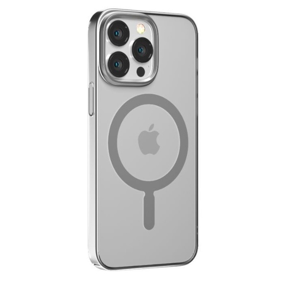 Devia Husa Glimmer Series Magnetic iPhone 14 Plus Silver,resigilat
