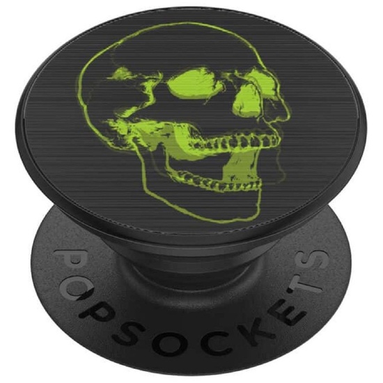 Popsockets Suport PopGrip Lenticular Skull Fosforescent,resigilat