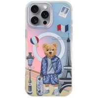 Zuck Bear Husa Darnell Frosted Laser Paris MagSafe iPhone 16 Pro Max ,resigilat