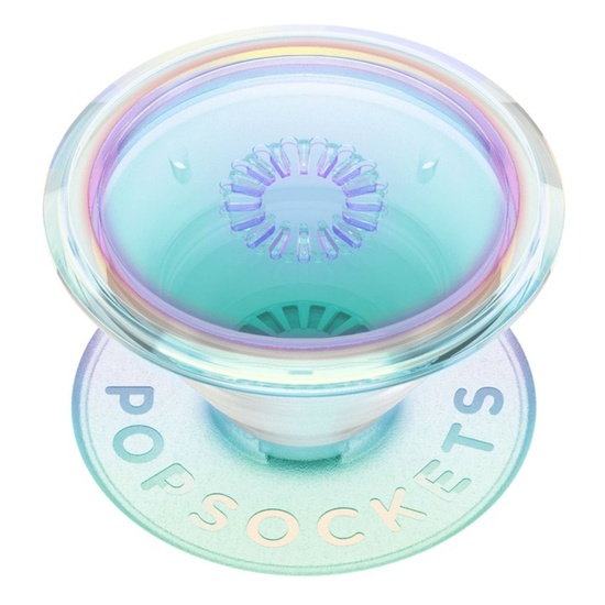 Popsockets Suport PopGrip Clear Iridescent,resigilat