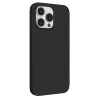 Devia Husa Nature Series Silicone Magnetic iPhone 14 Pro Black, resigilat