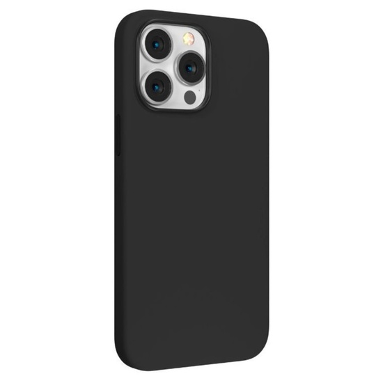 Devia Husa Nature Series Silicone Magnetic iPhone 14 Pro Black, resigilat