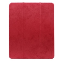 Comma Husa Leather Case iPad Pro 11 inch Red (pencil slot), resigilat