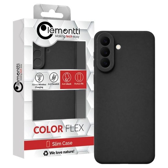 Lemontti Husa Silicon Soft Slim Samsung Galaxy A37 Negru