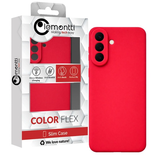 Lemontti Husa Silicon Soft Slim Samsung Galaxy A57 Rosu