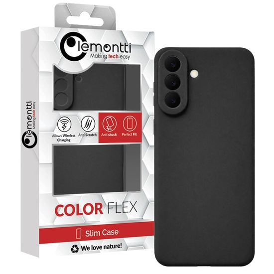 Lemontti Husa Silicon Soft Slim Samsung Galaxy S26 Plus Negru