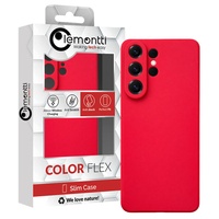 Lemontti Husa Silicon Soft Slim Samsung Galaxy S26 Ultra Rosu