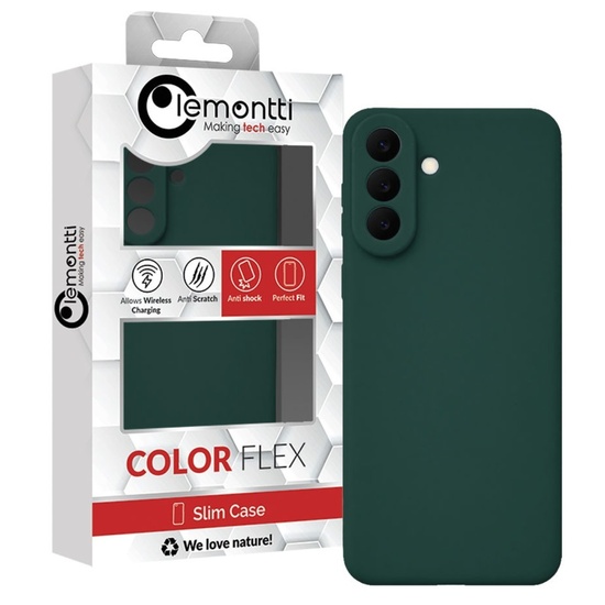 Lemontti Husa Silicon Soft Slim Samsung Galaxy S26 Verde