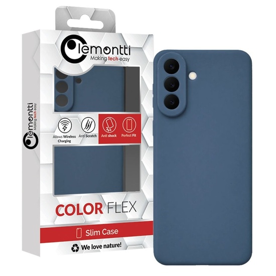 Lemontti Husa Silicon Soft Slim Samsung Galaxy S26 Bleumarin