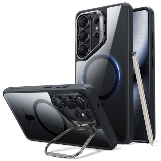 Esr Husa Classic Hybrid HaloLock Kickstand Samsung Galaxy S26 Ultra Clear Black