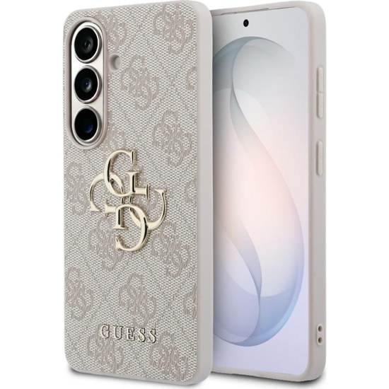 Guess Husa 4G Big Metal Logo Samsung Galaxy S26 Plus Roz