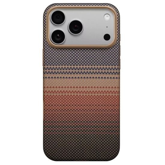 Pitaka Husa UltraGuard Aramida Magsafe iPhone 17 Pro Sunset